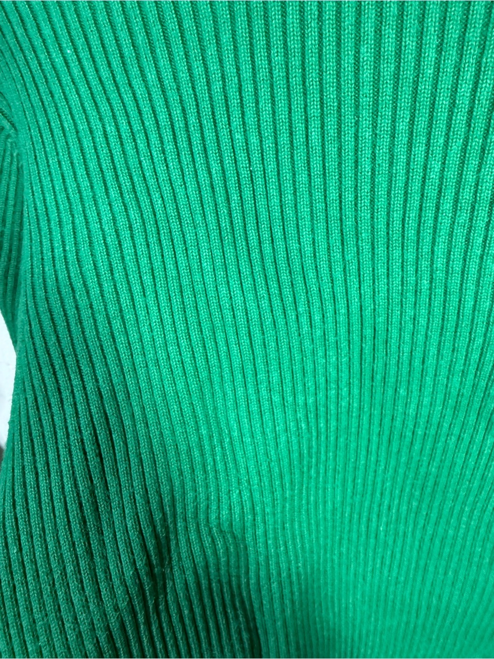 90’s Ralph Lauren Cotton Ribbed Turtleneck XL - Picture 2 of 4